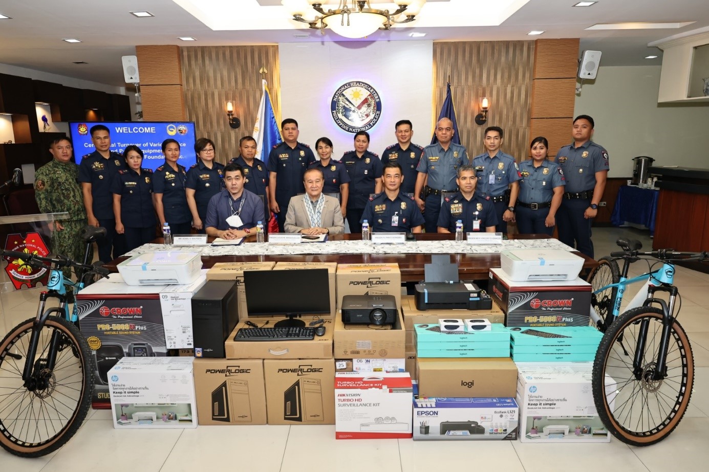 Q3 TURN OVER OF DONATIONS TO PNP